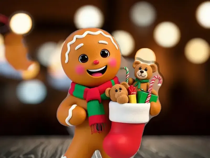 figurine bonhomme de pain d'épice 