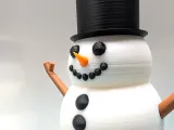 Snowman Dice Tower-2