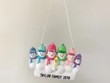 family snowman ornament-0
