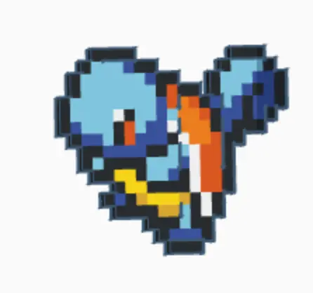 squirtle( white resin or white FDM to color)