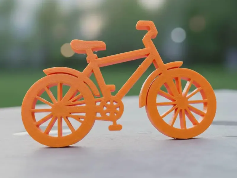 Bike keychain