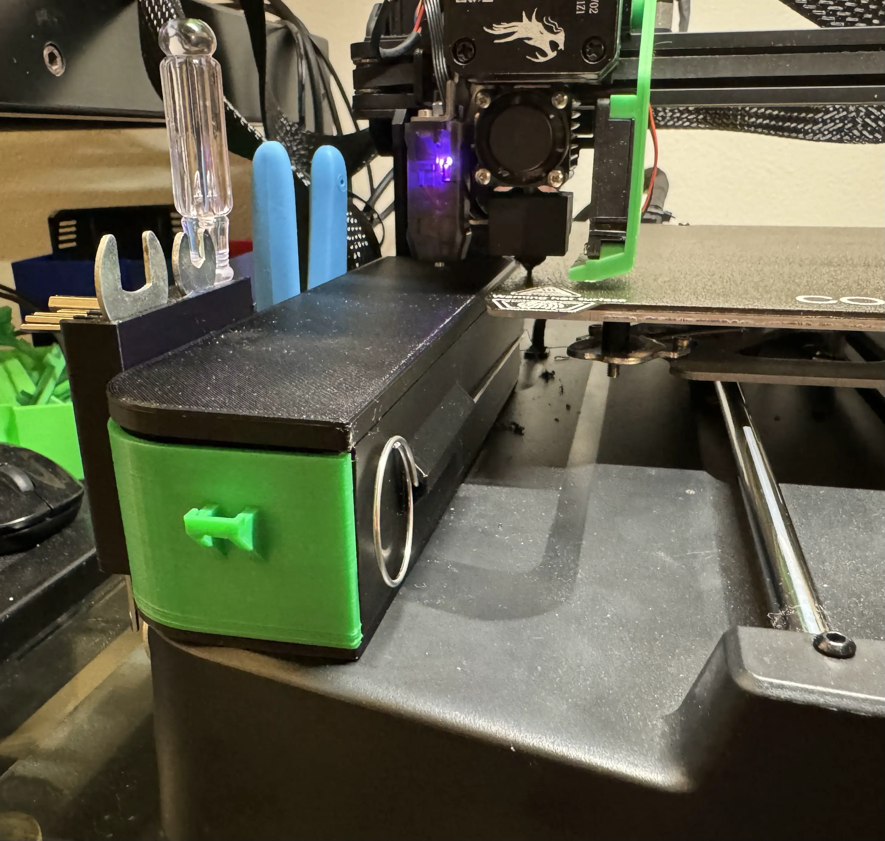 Ender-3 V3 KE/SE Tool Holder Side Drawer