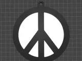 Peace Sign - Key ring-6