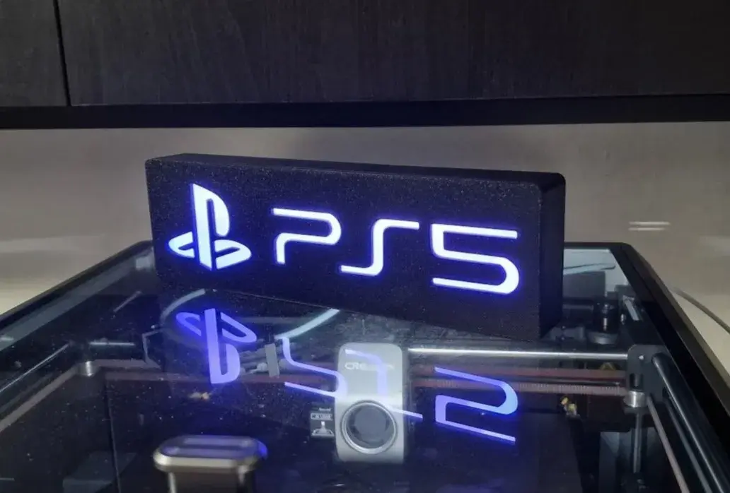 PS5 Led-Schild