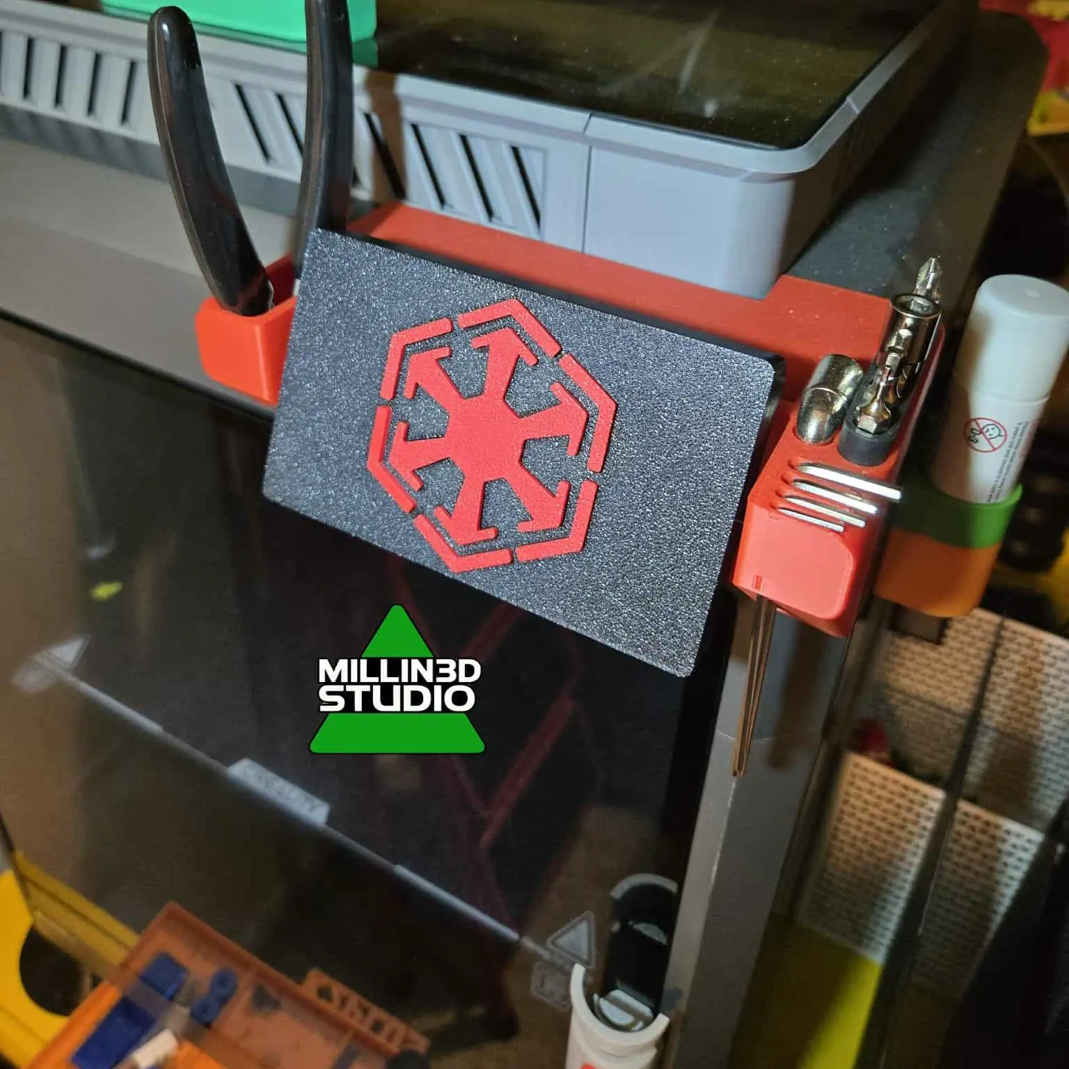 Creality K2 Plus Star Wars Sith Logo Screen Cover