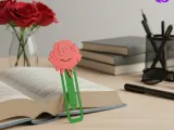 Cool Bookmark - Rose 🌹📖-1