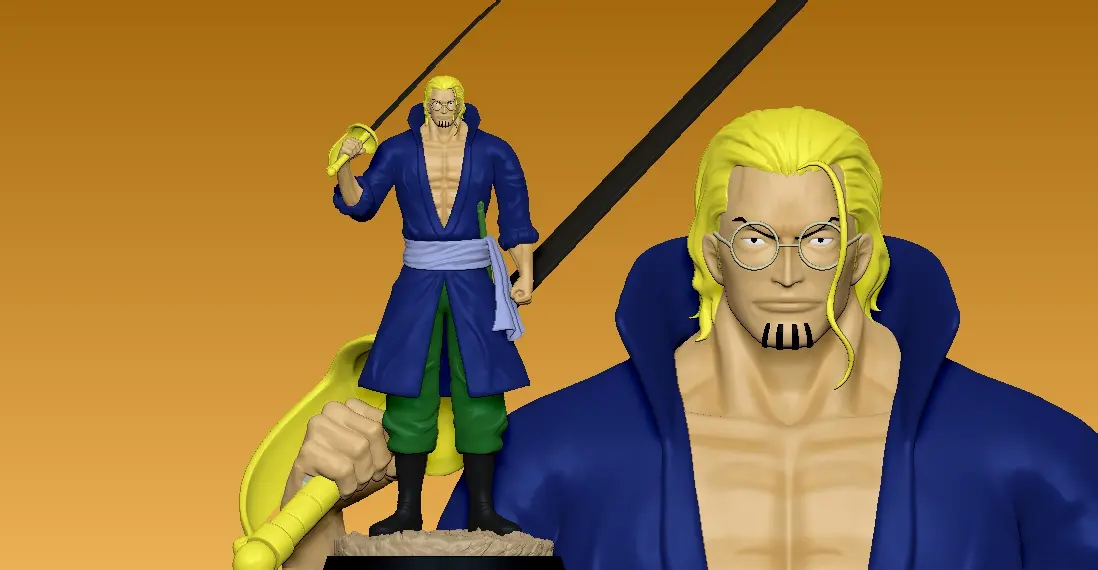 RAYLEIGH (YOUNG) - ONE PIECE - 3D PRINT - SPLIT PART