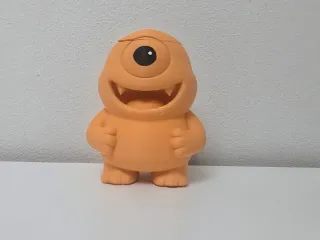 Smiling Cyclops Monster with Open Mouth Toy