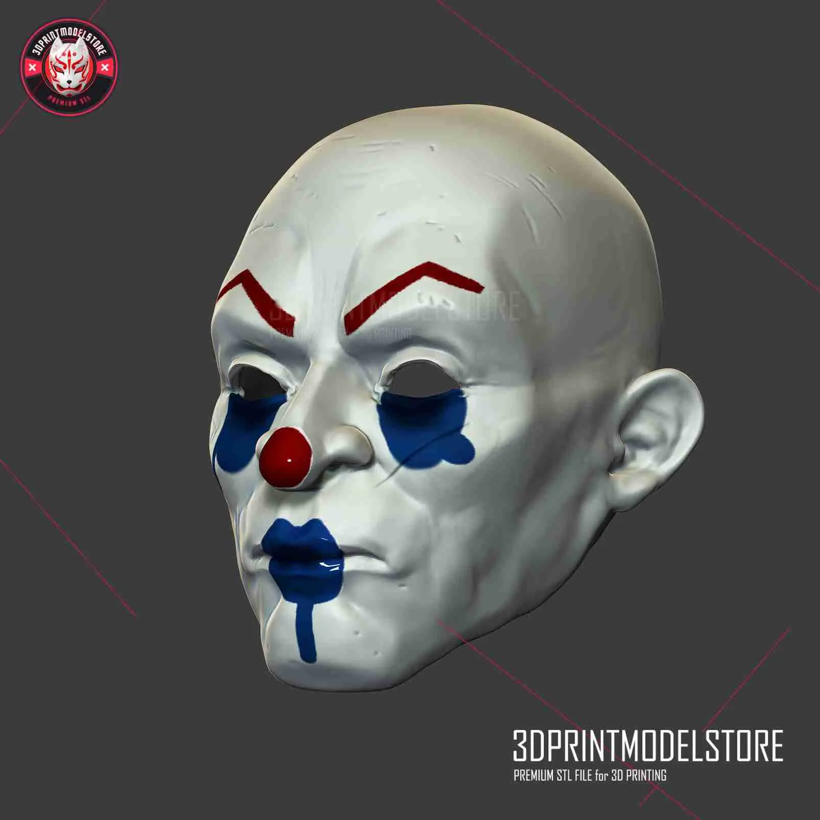 The Dark Knight Joker Maske Handlanger Clown Cosplay Halloween