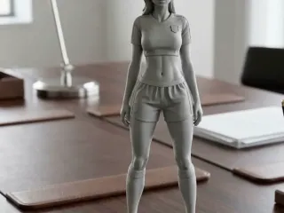 sexy female supporter