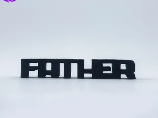 Text Flip - Father
