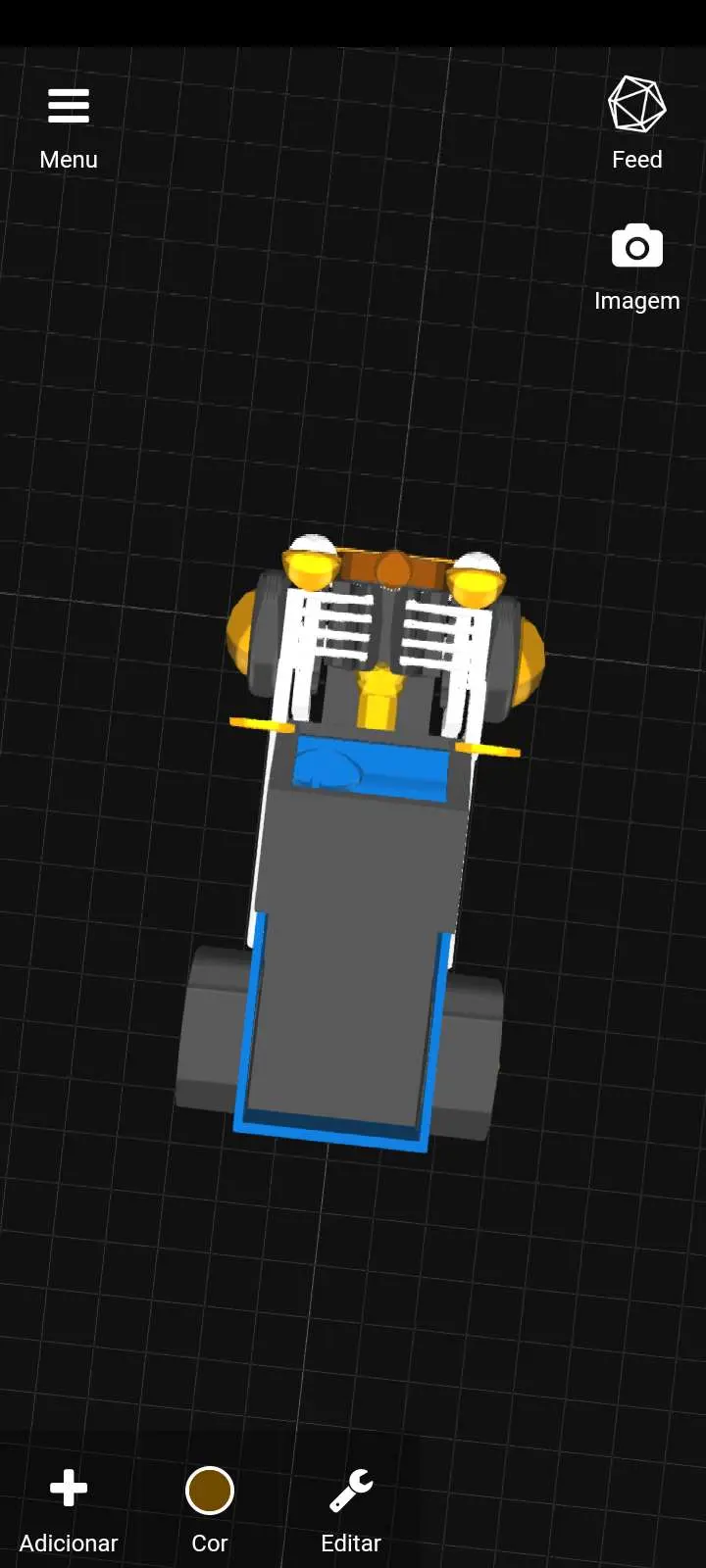 Carrello caldo con motore W16