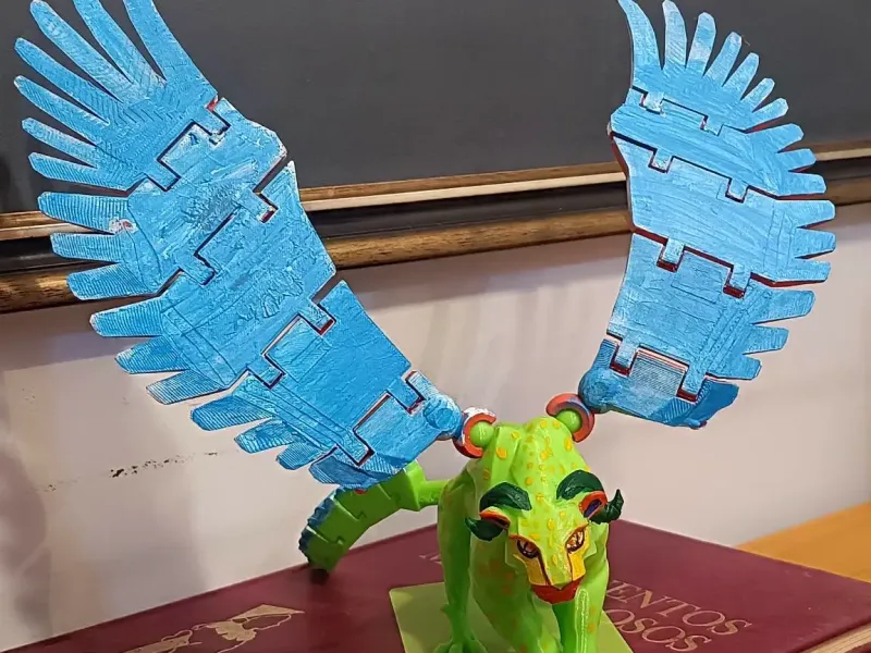 Pepita - Coco - Disney Pixar - Alebrije with flexible wings