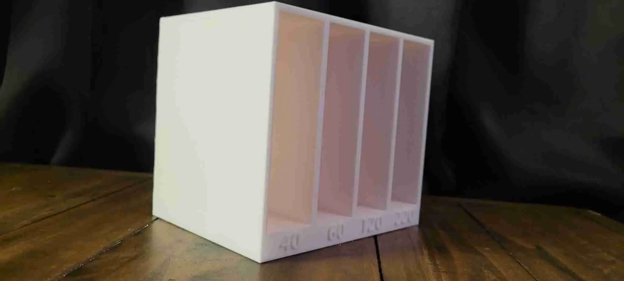 Sandpaper Organizer