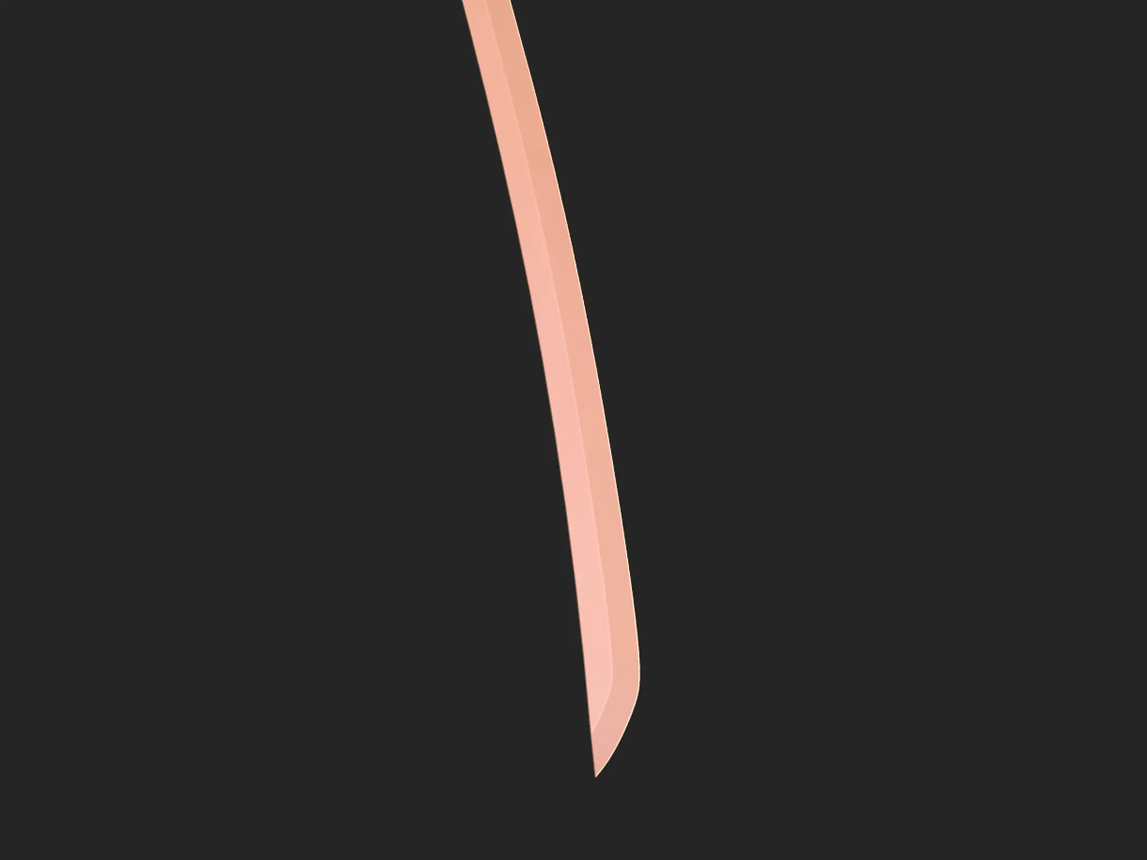 Katana Zenitsu Demon slayer - Modelo de impresión 3D