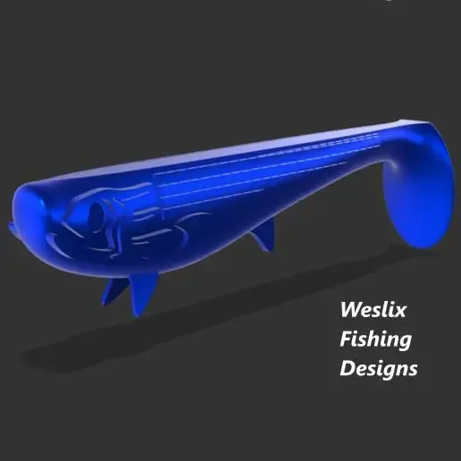 shad softbait fishing lure