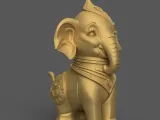 Cute Elephant 3D Model STL for Desk Decor and Gifts-8
