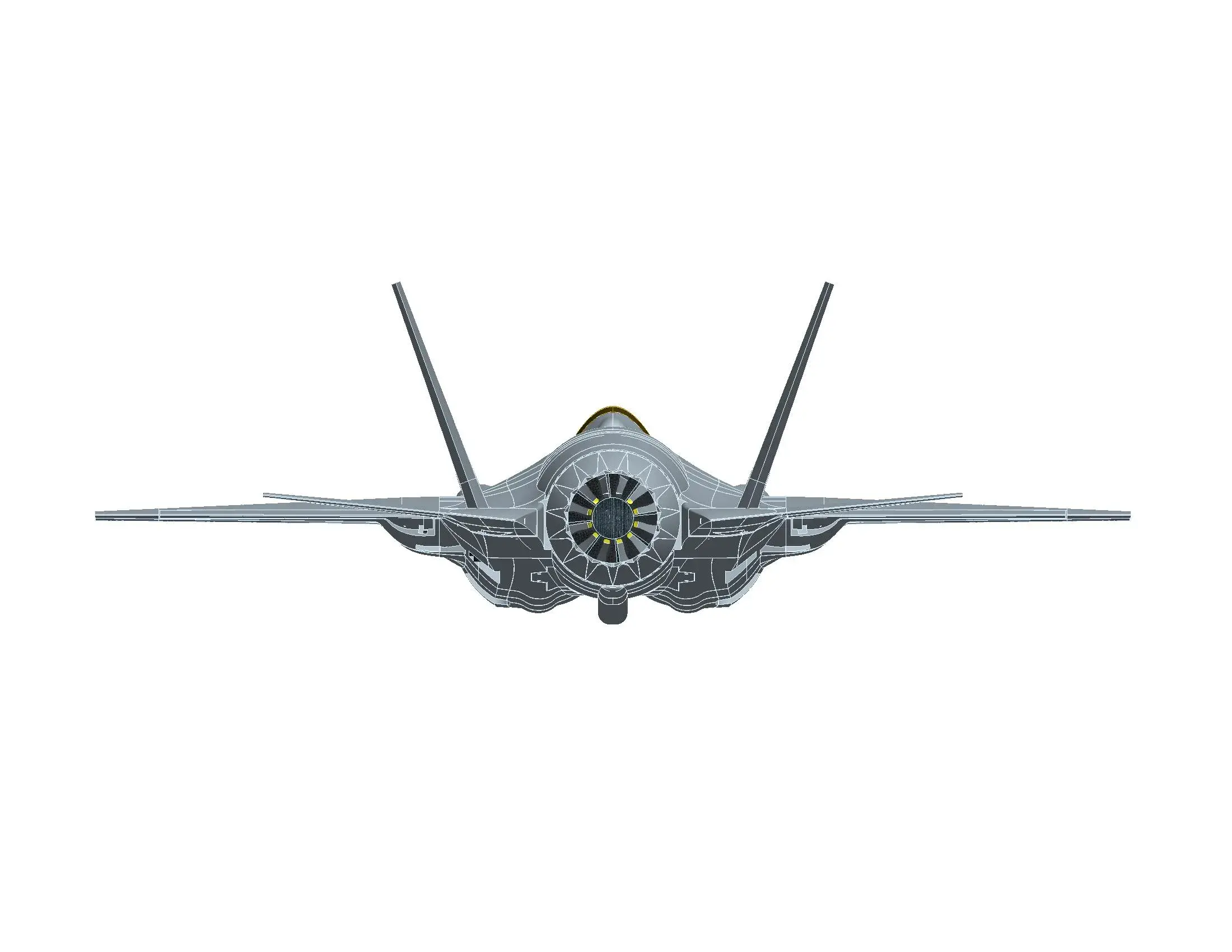 Lockeed Martin F-35A Lightning II 720mm EDF Flyable RC Jet