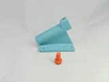 Flagpole base with adjustable size-3