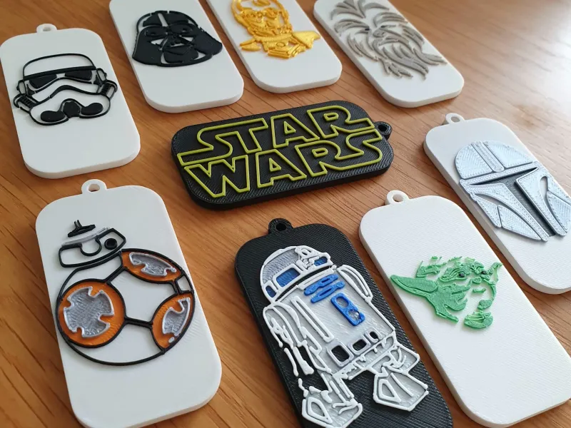 Star Wars Keychain Collection