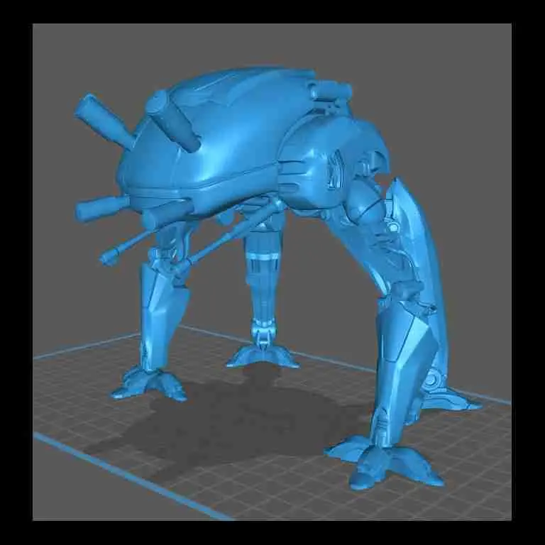 Robot Bot 4000 - ciencia ficción futuro 40k escenografía