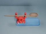 Crab Spoon/Utensil Holder-5