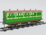 Cambrian Railways Third Class Carriage Replica-0