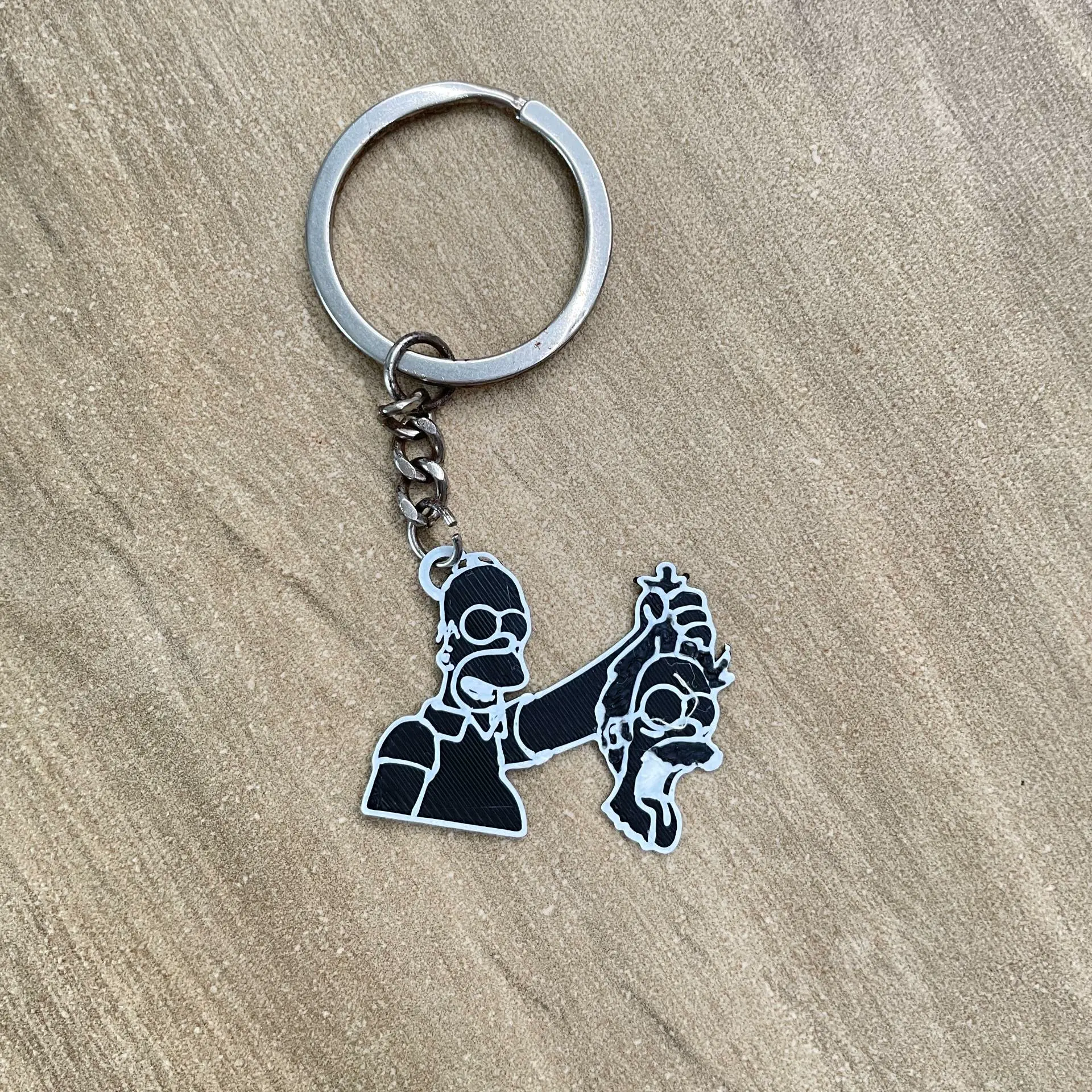 Llavero Homer Cabeza