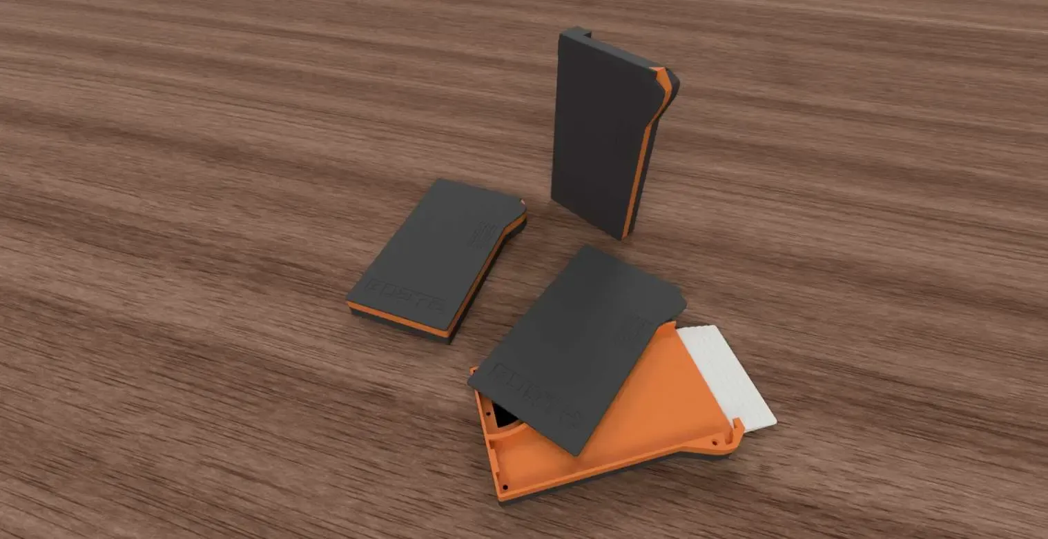 Smart Wallet - Sliding 3D printed wallet
