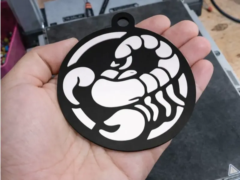 keychain the zodiac escorpio