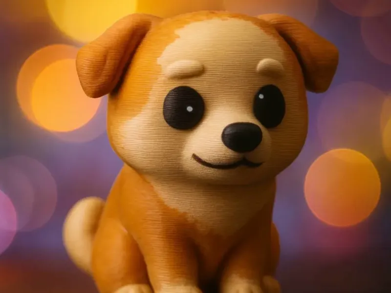 Llavero Chibi Golden Retriever-Pastor Vasco (Indar)