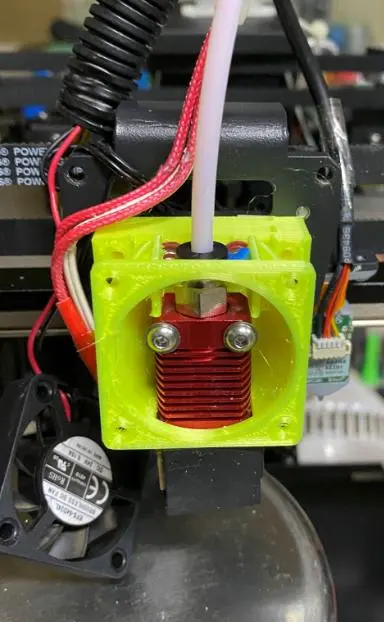 ENDER7 con telaio di raffreddamento centralizzato a vento ENDER3