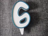 Numéro 6 pour gâteau 🎂 -0