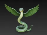 winged snake-5