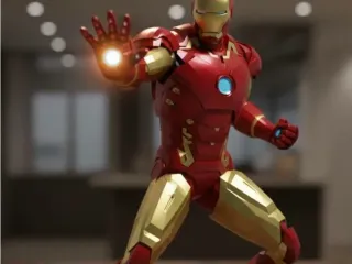Homem de Ferro v2 - low poly
