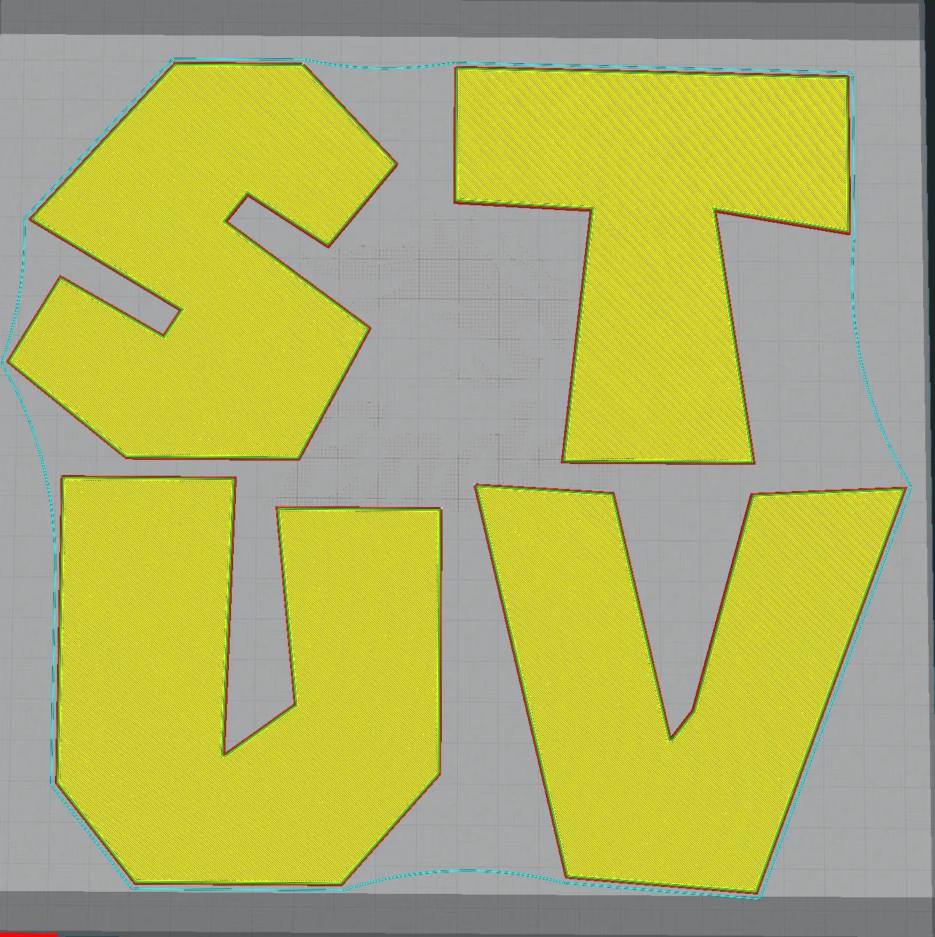 SUPER MARIO LETTERS