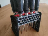 Screwdriver Stand - For Hex, Phillips and Slotted Screwdrivers-7