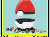 STORAGE CONTAINER - POKEBALLS EASTER EGG-1