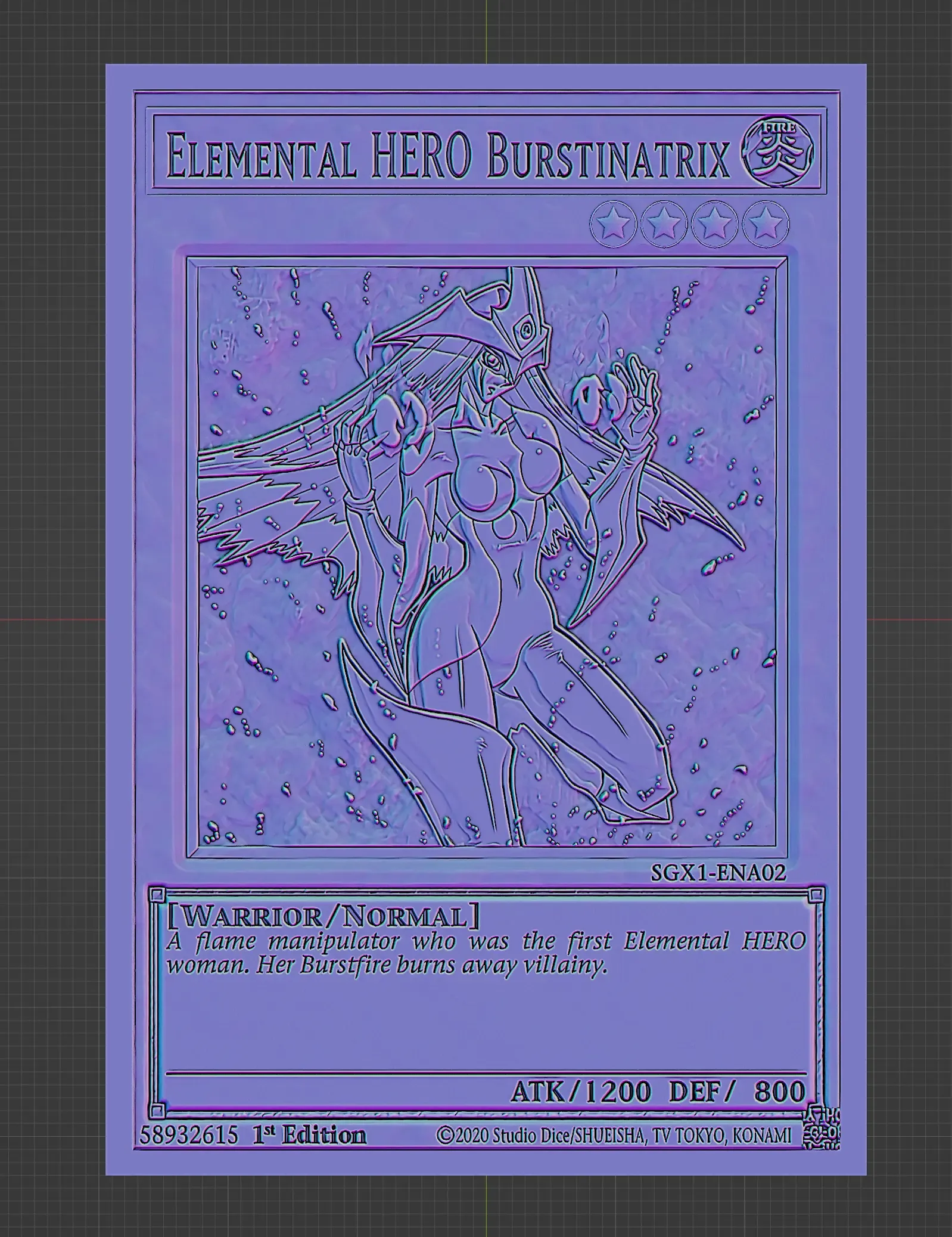 elemental hero burstinatrix - yugioh