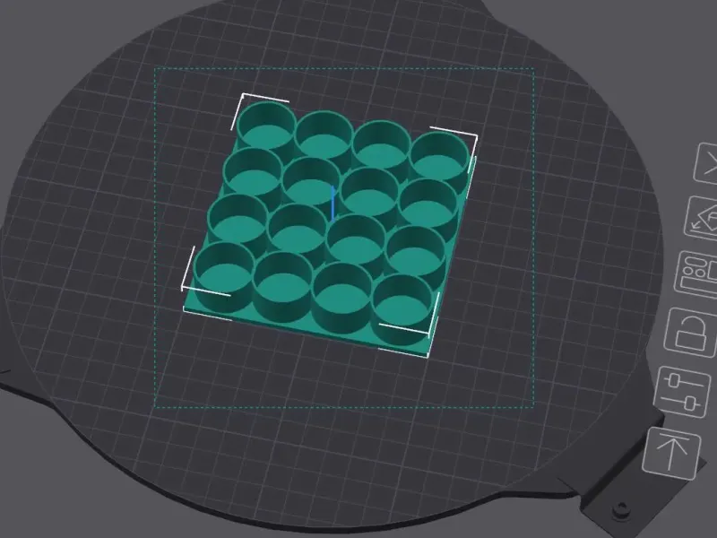 Base para 16 líquidos de vape