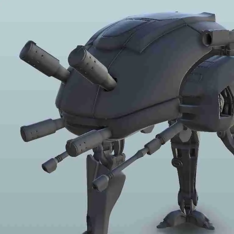 Robot Bot 4000 - ciencia ficción futuro 40k escenografía