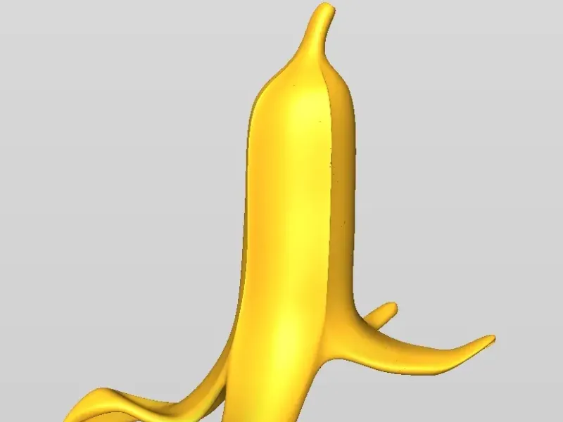 support de téléphone en forme de banane