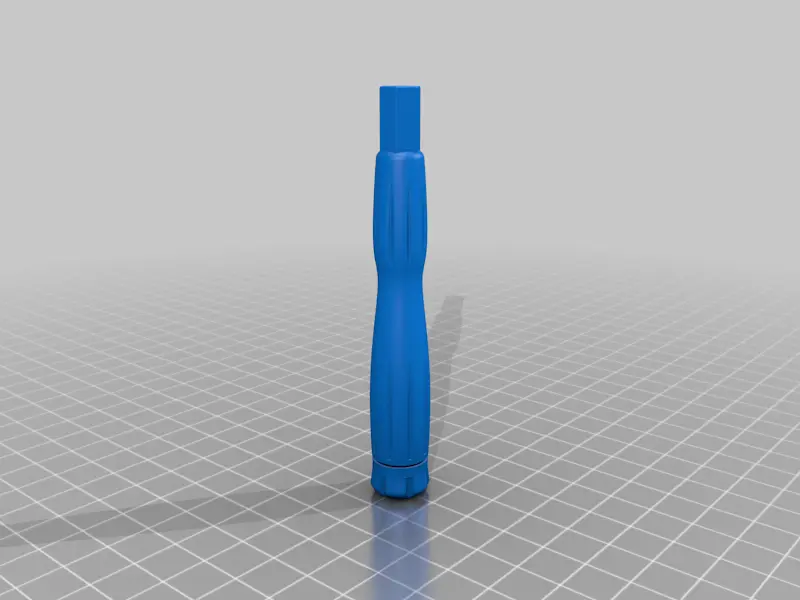 Precision Screwdriver for 4mm bits - print in place