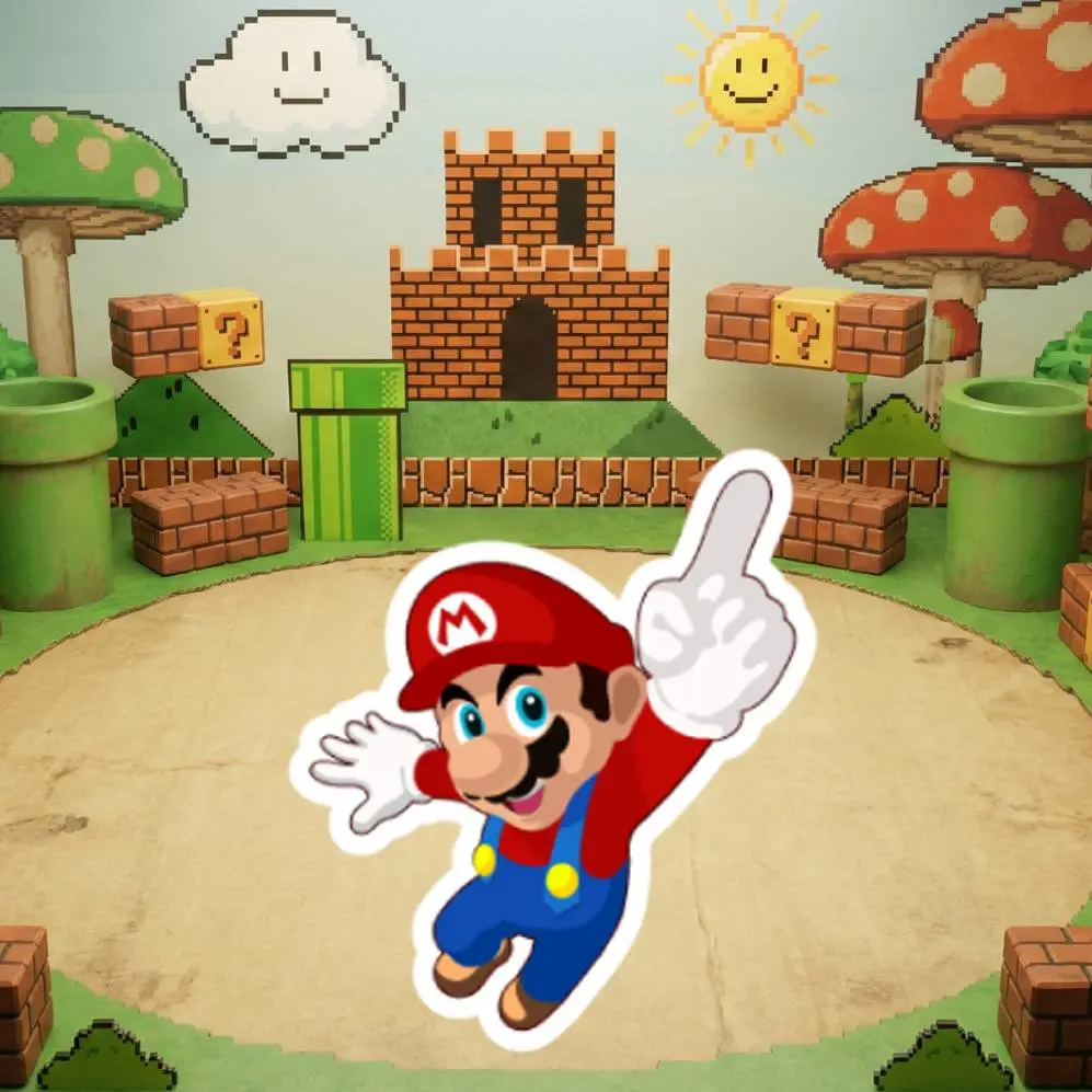 Mario Bros 3D Figures – Mario Bros