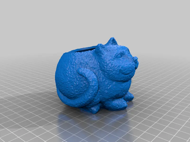 Fat Cat bowl/planter