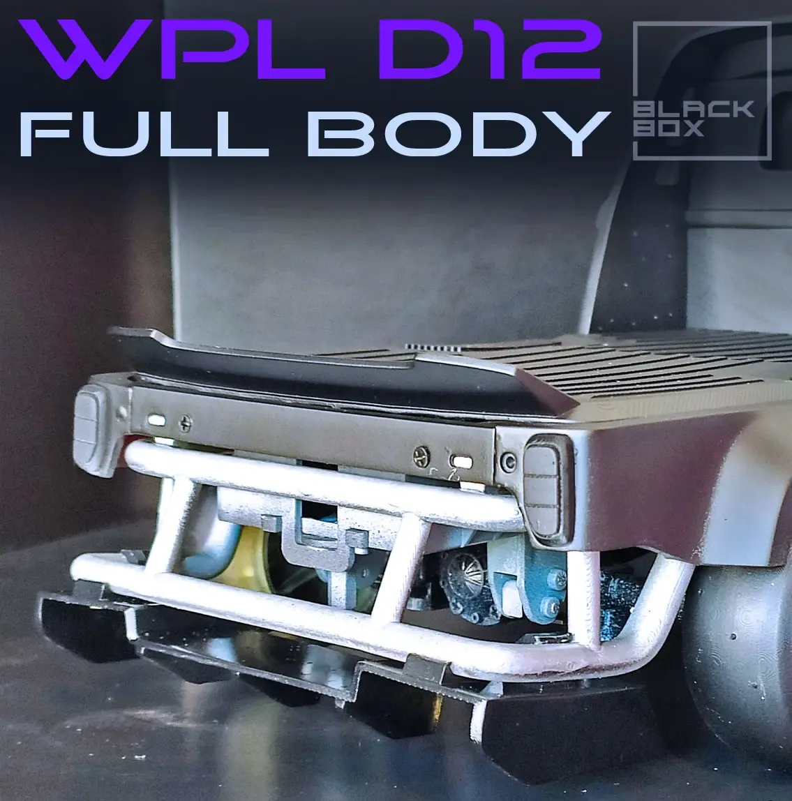 WPL D12 RC FULLBODY BY BLACKBOX