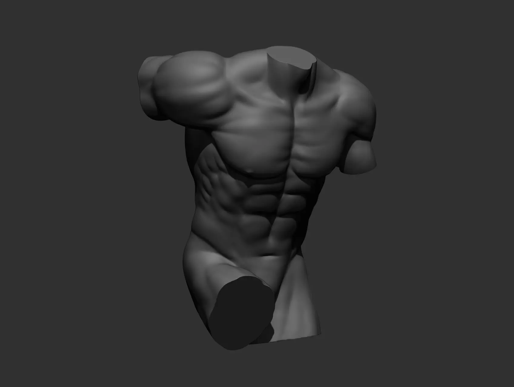 3 Posturas de torso masculino