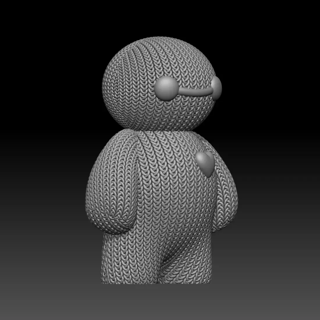 Knitted Baymax