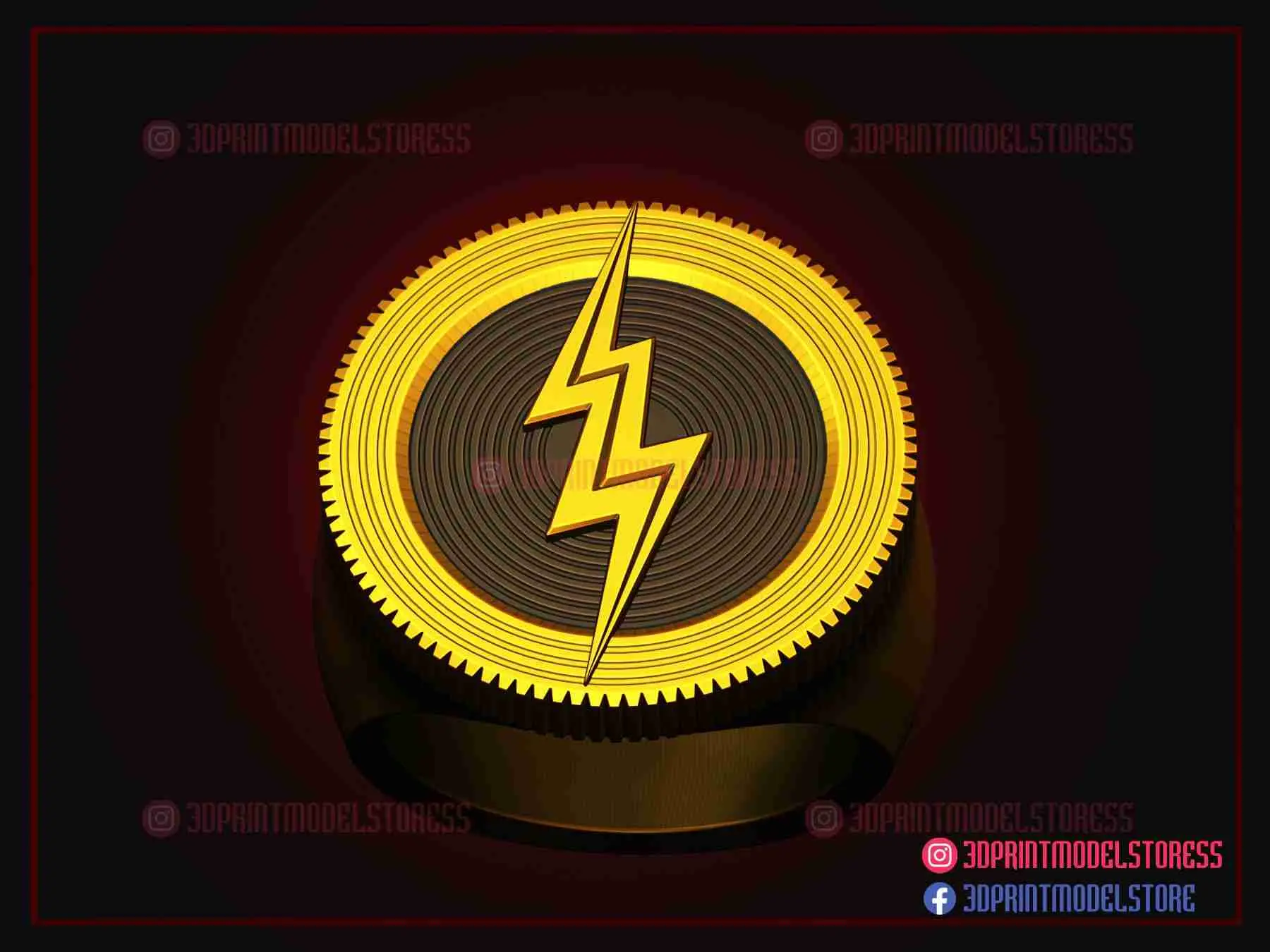 The Flash Ring - DC Comics Cosplay Accessories