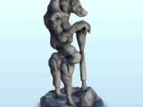Alien warrior with dog head 9 - miniatures sci-fi science fi-2
